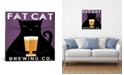 iCanvas Fat Cat Brewing Co. by Ryan Fowler Gallery-Wrapped Canvas Print - 18" x 18" x 0.75"